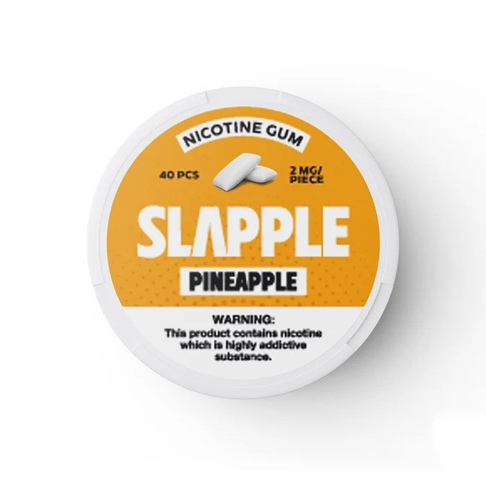 Slapple Nicotine Gum Pineapple Slapple Nicotine Gum Pineapple