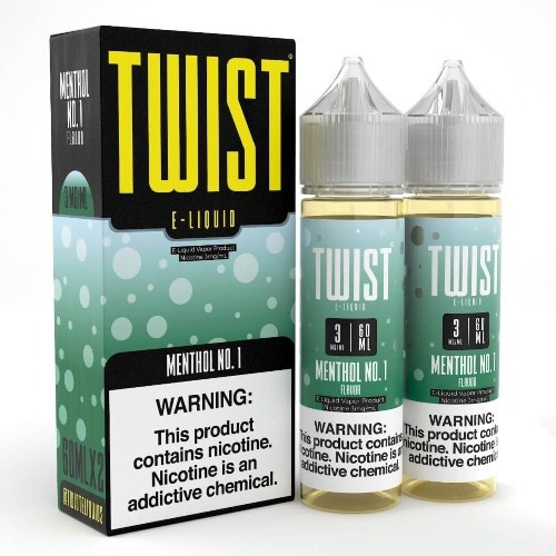 Twist E-Liquid – Menthol No. 1 2x60ml Twist E-Liquid – Menthol No. 1 2x60ml