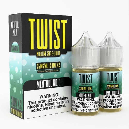 Twist E-Liquid Salts – Menthol No. 1 2x30ml Twist E-Liquid Salts – Menthol No. 1 2x30ml
