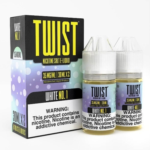 Twist E-Liquid Salts – White No. 1 2x30ml Twist E-Liquid Salts – White No. 1 2x30ml