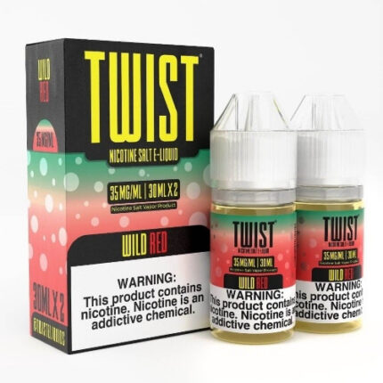 Twist E-Liquid Salts – Wild Red 2x30ml