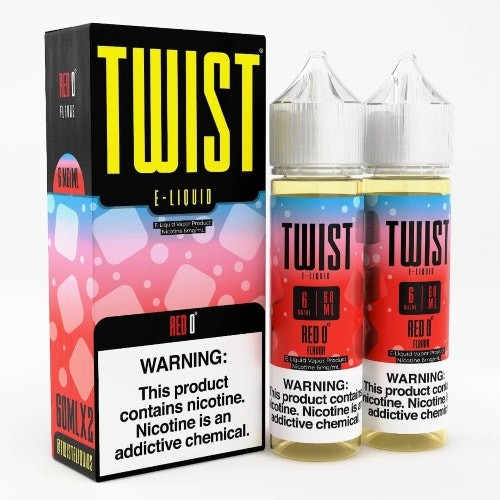 Twist E-Liquid – Red 0 2x60ml Twist E-Liquid – Red 0 2x60ml