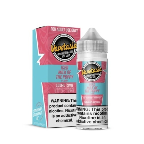 Vapetasia E-Liquid – Iced Milk of the Poppy 100ml Vapetasia E-Liquid – Iced Milk of the Poppy 100ml