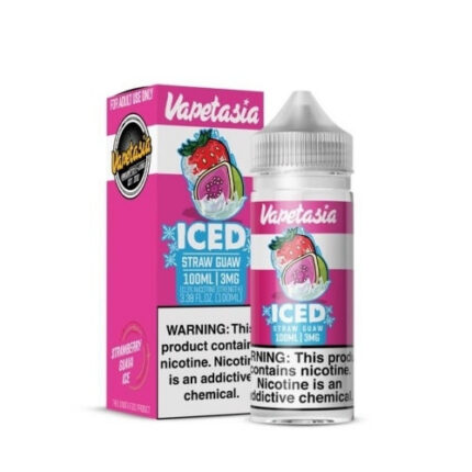 Vapetasia Killer Fruits E-Liquid – Iced Straw Guaw 100ml