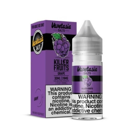 Vapetasia Killer Fruits Salt E-Liquid – Grape 30ml
