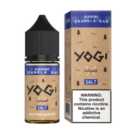 Yogi Salt E-Liquid – Blueberry Granola Bar 30ml