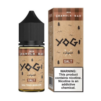 Yogi Salt E-Liquid – Java Granola Bar 30ml