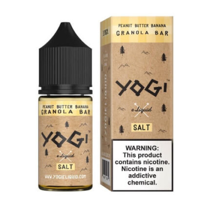 Yogi Salt E-Liquid – Peanut Butter Banana Granola Bar 30ml