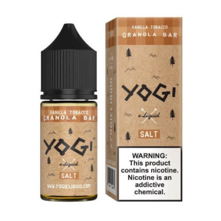 Yogi Salt E-Liquid – Vanilla Tobacco Granola Bar 30ml
